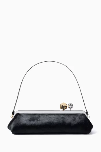 حقيبة كتف بوشيت سالون شعر مهر