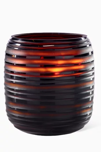 شمعة سفير عنبر كبيرة - زانزيبار، 19 × 20 سم