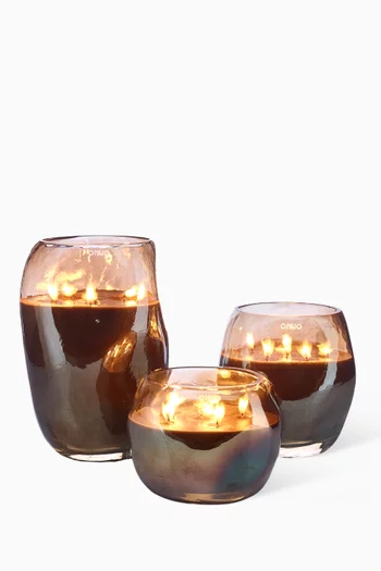 شمعة كيب شامبين صغيرة - سيدج، 13×13 سم