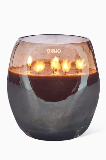 شمعة كيب شامبين متوسطة - سيدج، 19×14 سم