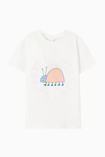 Ladybug Logo T-shirt in Cotton