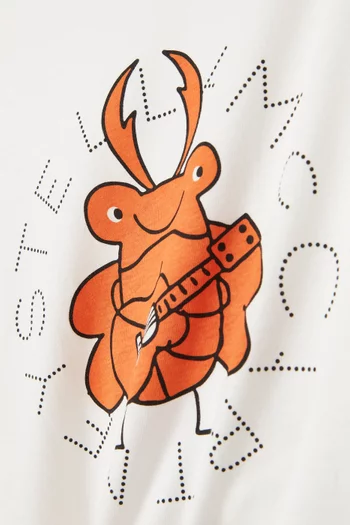 Guitar-playing Bug T-Shirt