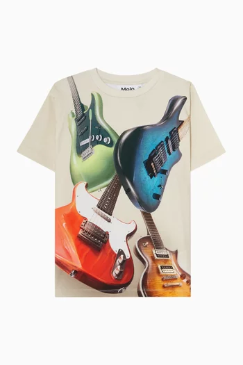 تي شيرت بطبعة كرة سلة