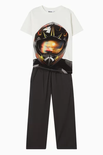 تي شيرت رايلي بطبعة 