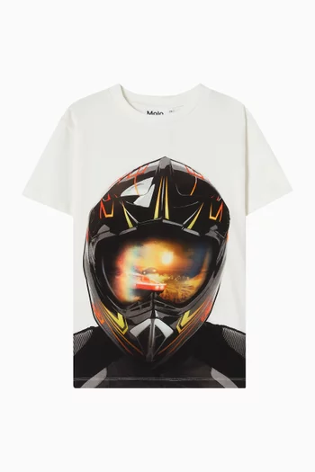 تي شيرت رايلي بطبعة 