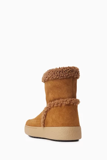 Ltrack Tina Boots in Suede & Leather