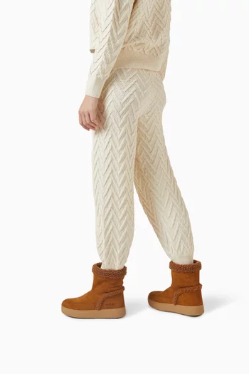 Ltrack Tina Boots in Suede & Leather