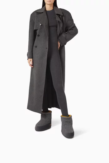 حذاء بوت ايكون بطول الكاحل بدون أربطة منسوج مون بوت × جيست ان ريزيدنس