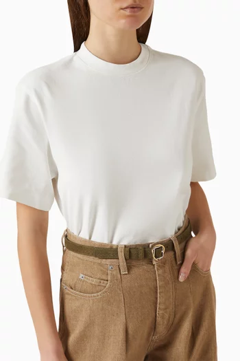 La Ceinture Salon Belt in Suede