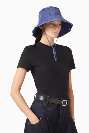 قبعة باكيت لو بوب دي نيم دينم