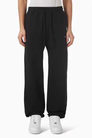 بنطال رياضي فينتج بشعار الماركة بحجم صغير قطن