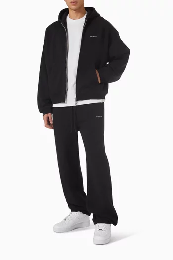 Vintage Mini Logo Zip Hoodie in Cotton