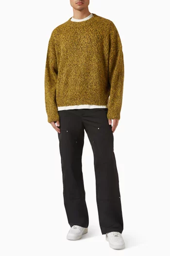 Flecked Knit Sweater