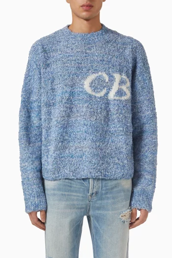 سويت شيرت بشعار الماركة بوكليه