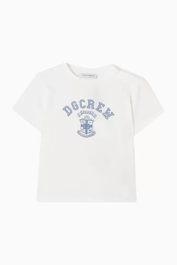 Logo-print T-shirt in Cotton