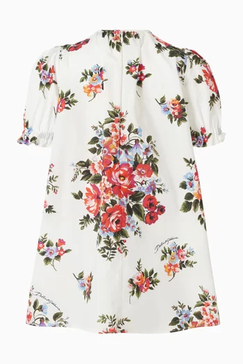 Floral Dress in Cotton