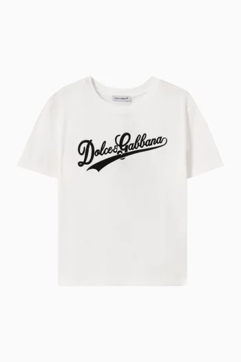 Logo-print T-shirt in Cotton