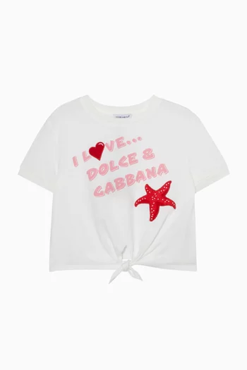 تي شيرت برقعة تيري قطن 