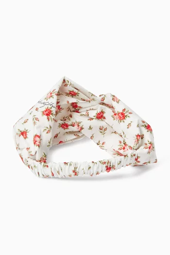 Floral-print Headband