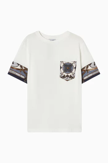 Logo-print T-shirt in Cotton