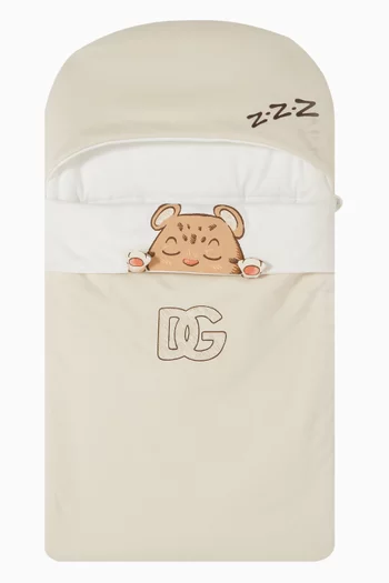 كيس نوم بنقشة فهود قطن