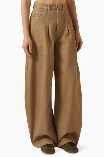 بنطال جينز لو دو نيم اوفالو دينم