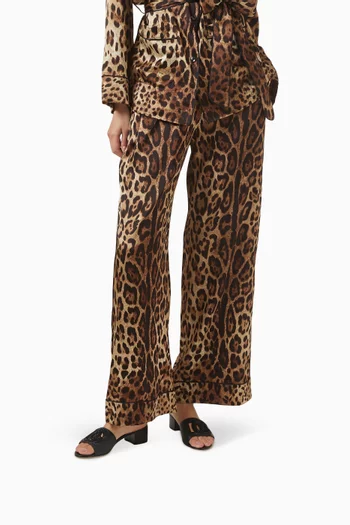 DG Millennials 40 Crystal Mules in Dauphine Leather