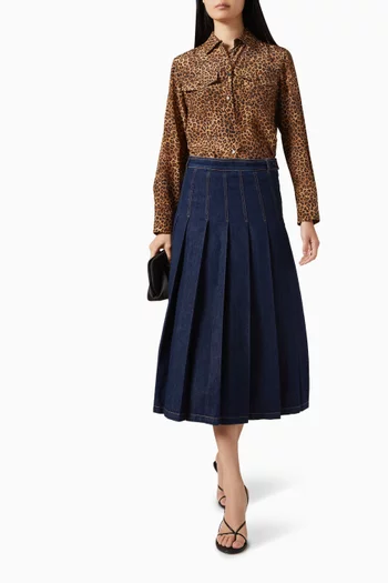 تنورة دوفال دينم