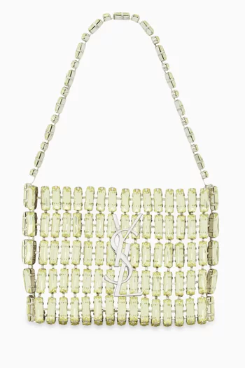 Micro Evening Bag in Crystals