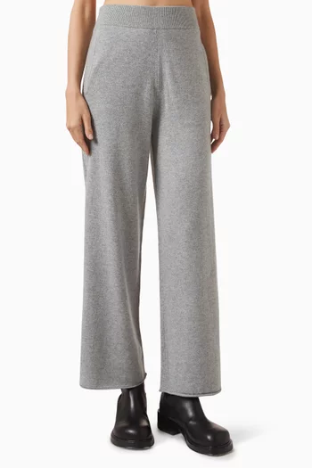Straight-fit Pants in Cashmere