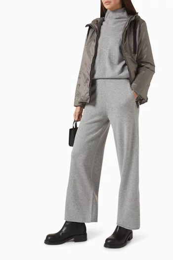 High-neck Sweater in Cashmere