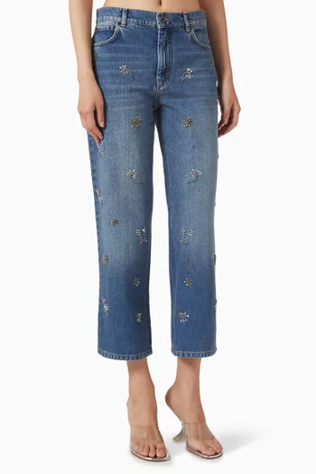 بنطال جينز مانيتا دينم