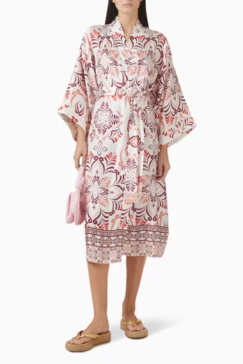 Bergamot Kimono in Silk