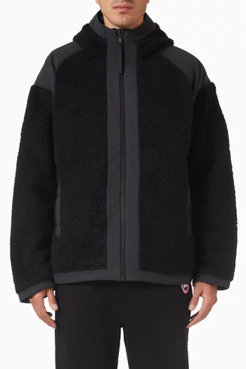 Alberni Reversible Bomber Jacket in Fleece