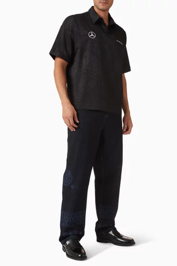 502 Logo Polo T-shirt in Cotton-blend