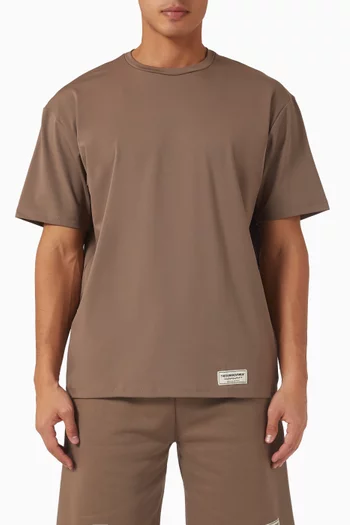 تي شيرت بقصة فضفاضة قماش سوفتسكين 100