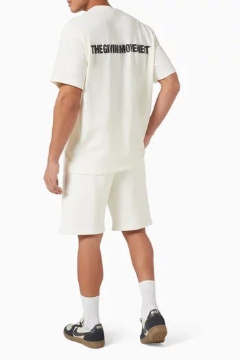 تي شيرت فضفاض قطن جيرسيه