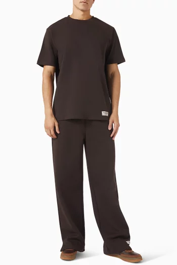 تي شيرت بقصة عادية قطن جيرسيه