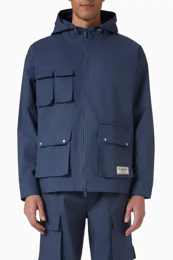 Oversized Jacket in Textured Weave