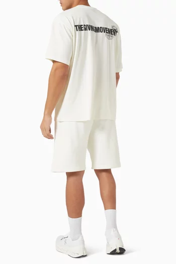 UAE-print Logo T-shirt in Cotton-jersey