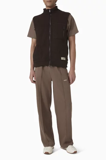 Gilet in Teddy Fleece