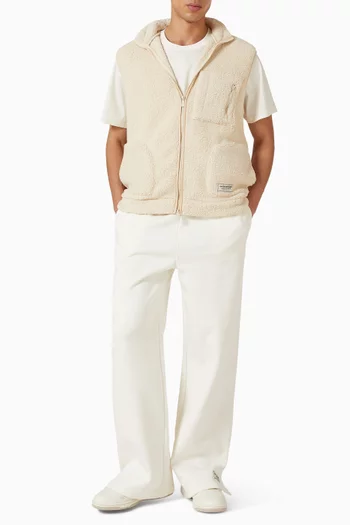 Gilet in Teddy Fleece