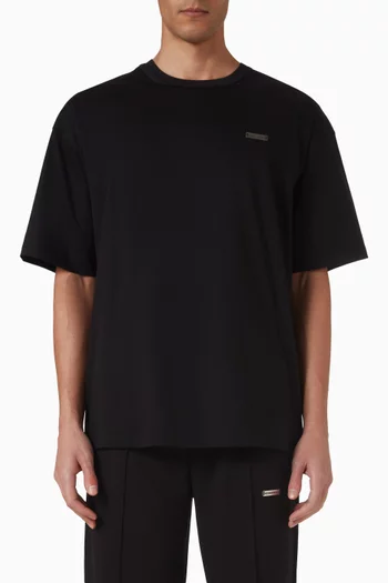 تي شيرت فضفاض جيرسيه حريري