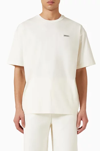 تي شيرت فضفاض جيرسيه حريري