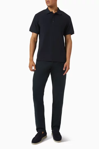 تي شيرت بولو بيكيه مطاطي معالج