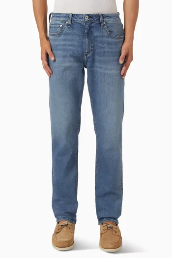 بنطال جينز فيت 2 بقصة رياضية دينم