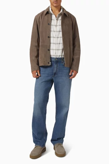 قميص أكسفورد توملين قطن بملمس ناعم