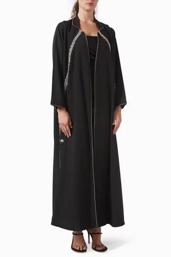 Crystal Embellished Abaya