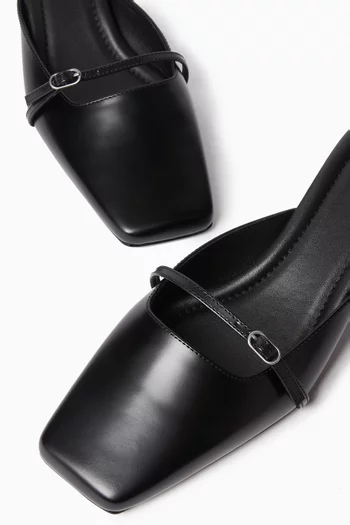 Plié 35 Mules in Leather