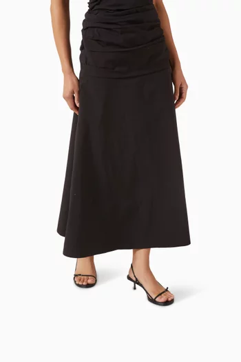 صندل بيتيت بيلت بكعب 10 مم بسير خلفي حرير ستان